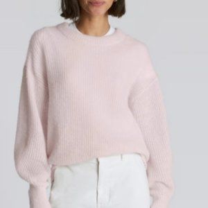 Everlane Alpaca Crew - Tinted Lilac